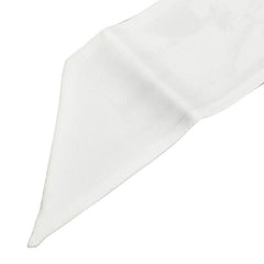 ディオール ミッツァ FEMINISME フェミニズム スカーフ ホワイト ワインレッド シルク レディース Dior 【中古】