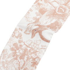 ディオール ミッツァ トワル ドゥ ジュイ ソヴァージュ スカーフ ホワイト ピンクベージュ シルク レディース Dior 【中古】