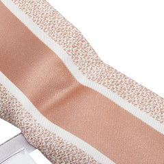 ディオール ミッツァ トワル ドゥ ジュイ ソヴァージュ スカーフ ホワイト ピンクベージュ シルク レディース Dior 【中古】