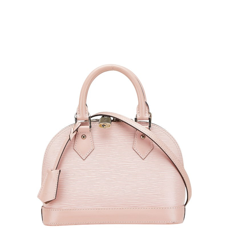 ルイ ヴィトン エピ アルマBB ハンドバッグ ショルダーバッグ 2WAY M41327 ローズ バレリーヌ レザー レディース LOUIS VUITTON 【中古】