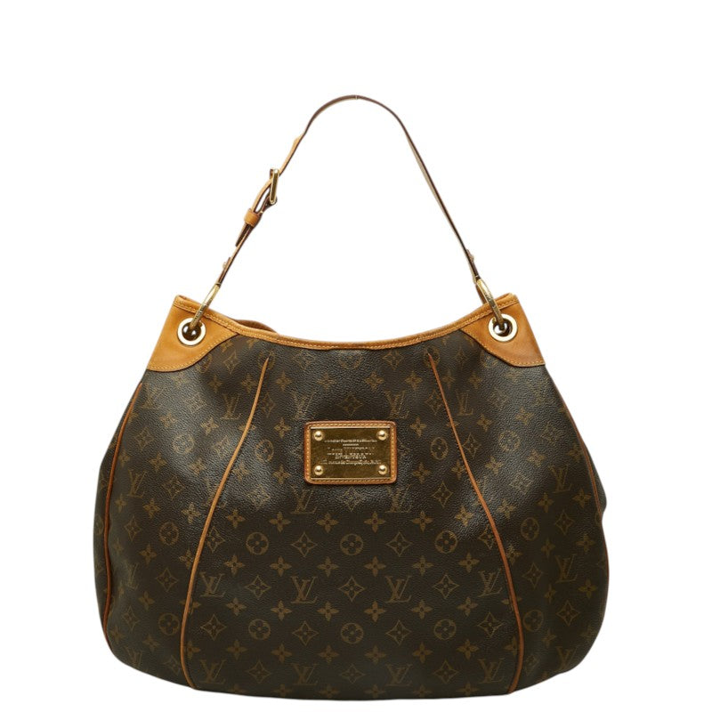 ルイ ヴィトン モノグラム ガリエラGM ワンショルダーバッグ ハンドバッグ M56381 ブラウン PVC レザー レディース LOUIS VUITTON 中古