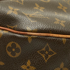 ルイ ヴィトン モノグラム ガリエラGM ワンショルダーバッグ ハンドバッグ M56381 ブラウン PVC レザー レディース LOUIS VUITTON 中古