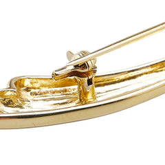 ミキモト K18YG イエローゴールド ダイヤ0.16ct パヴェ ブローチ MIKIMOTO 【中古】