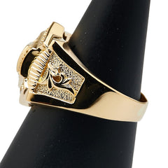 K18YG イエローゴールド ダイヤ0.31ct リング 指輪 レディース 20.5号 【中古】