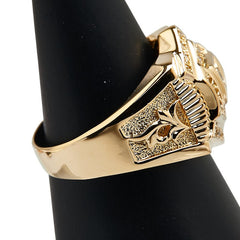 K18YG イエローゴールド ダイヤ0.31ct リング 指輪 レディース 20.5号 【中古】