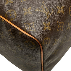 ルイ ヴィトン モノグラム スピーディ40 ボストンバッグ ハンドバッグ M41522 ブラウン PVC レザー レディース LOUIS VUITTON 【中古】