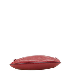 カルティエ マストライン 斜め掛け ショルダーバッグ レッド レザー レディース CARTIER 【中古】