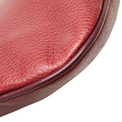 カルティエ マストライン 斜め掛け ショルダーバッグ レッド レザー レディース CARTIER 【中古】