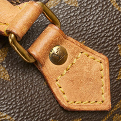 ルイ ヴィトン モノグラム ミニ スピーディ ハンドバッグ M41534 ブラウン PVC レザー レディース LOUIS VUITTON 【中古】