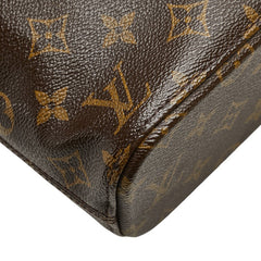 ルイ ヴィトン モノグラム ヴァヴァンPM  ハンドバッグ M51172 ブラウン PVC レザー レディース LOUIS VUITTON 【中古】