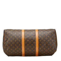 ルイ ヴィトン モノグラム キーポル50 ボストンバッグ トラベルバッグ M41426 ブラウン PVC レザー レディース LOUIS VUITTON 【中古】