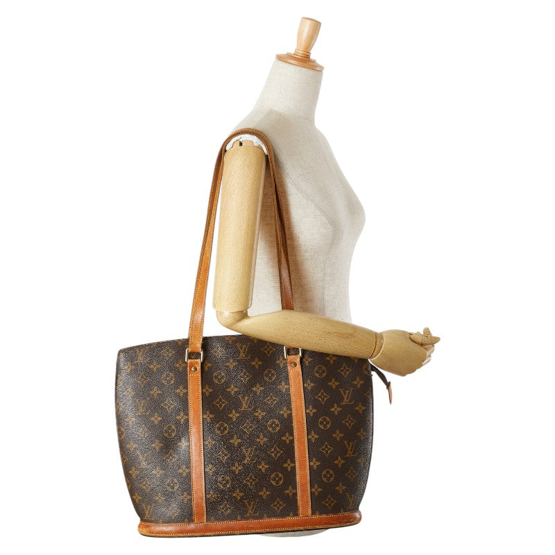 ルイ ヴィトン モノグラム バビロン トートバッグ ショルダーバッグ M51102 ブラウン PVC レザー レディース LOUIS VUITTON 【中古】