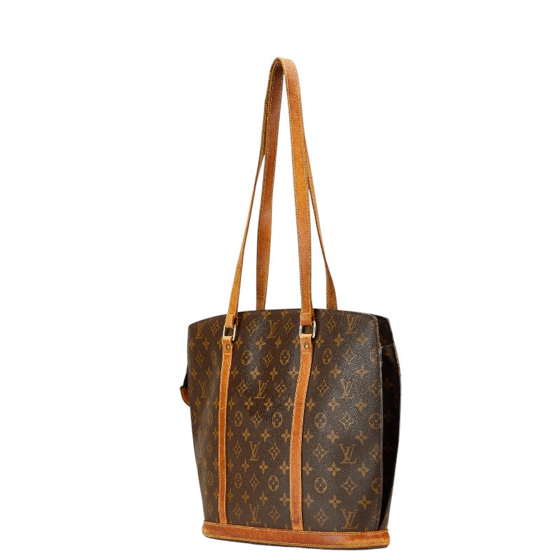 ルイ ヴィトン モノグラム バビロン トートバッグ ショルダーバッグ M51102 ブラウン PVC レザー レディース LOUIS VUITTON 【中古】