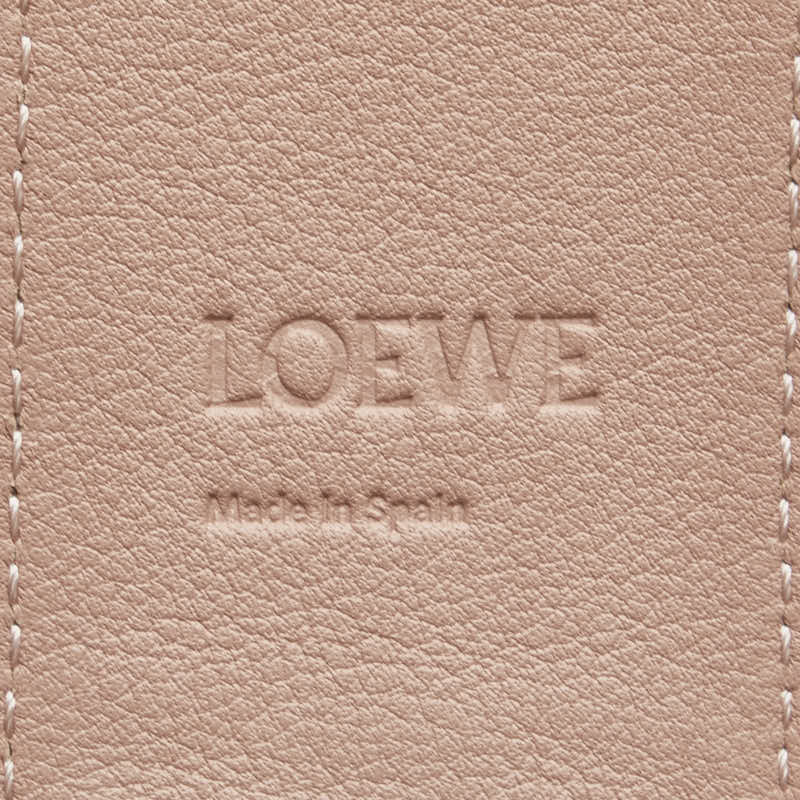ロエベ ショルダーストラップ ピンク レザー スエード レディース LOEWE 【中古】