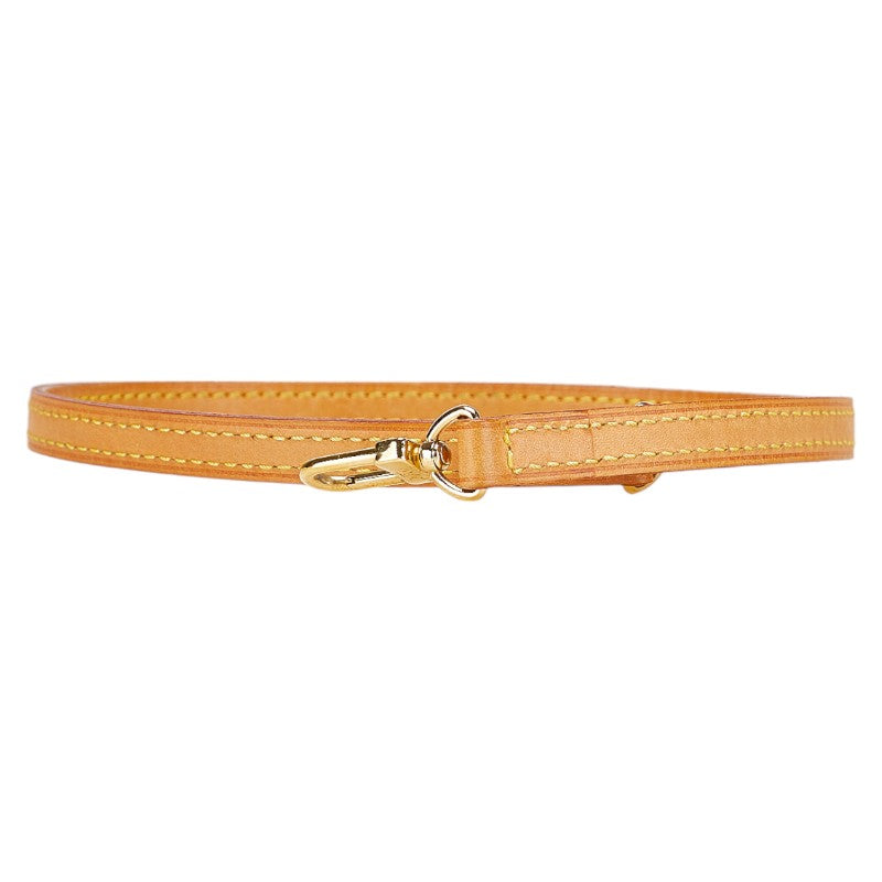 ルイ ヴィトン ショルダーストラップ ベージュ レザー レディース LOUIS VUITTON 【中古】