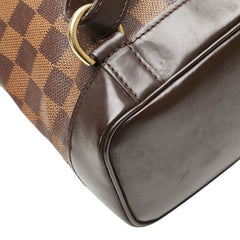 ルイ ヴィトン ダミエ ソーホー リュック バックパック N51132 ブラウン PVC レザー レディース LOUIS VUITTON 【中古】
