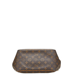 ルイ ヴィトン モノグラム バティニョール ハンドバッグ トートバッグ M51156 ブラウン PVC レザー レディース LOUIS VUITTON 【中古】