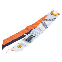 ディオール ミッツァ スカーフ ライトブルー ネイビー マルチカラー シルク レディース Dior 【中古】