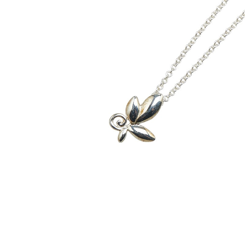 ティファニー パロマ ピカソ オリーブ リーフ ネックレス SV925 シルバー レディース TIFFANY&Co. 【中古】