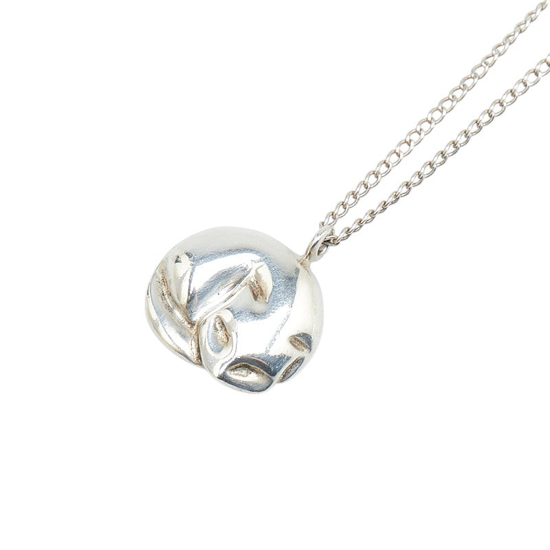 ティファニー 猫 キャット モチーフ ネックレス スターリングシルバー レディース TIFFANY&Co. 【中古】
