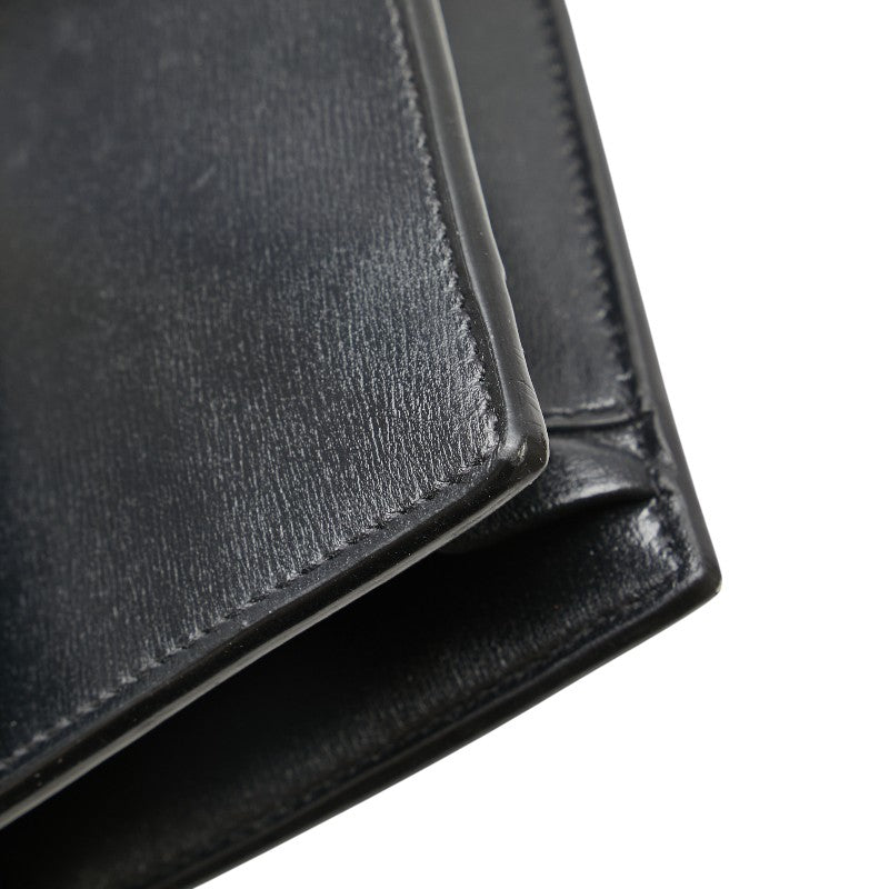 サンローラン クラッチバッグ セカンドバッグ ブラック レザー レディース SAINT LAURENT 【中古】