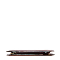 カルティエ マストライン コインケース 小銭入れ ワインレッド ボルドー レザー レディース CARTIER 【中古】
