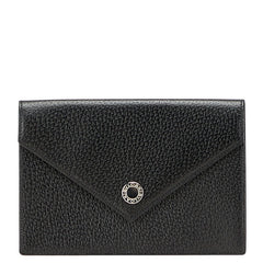 ブルガリ パスポートケース マルチケース ブラック レザー メンズ BVLGARI 【中古】