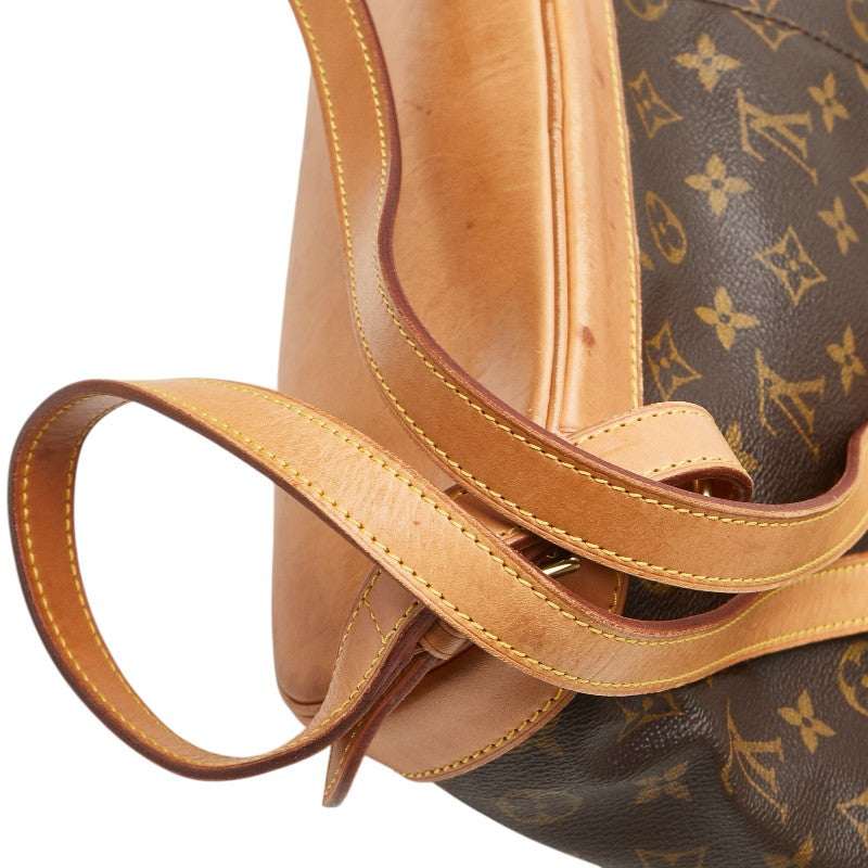 ルイ ヴィトン モノグラム モンスリMM リュック バックパック M51136 ブラウン PVC レザー レディース LOUIS VUITTON 【中古】