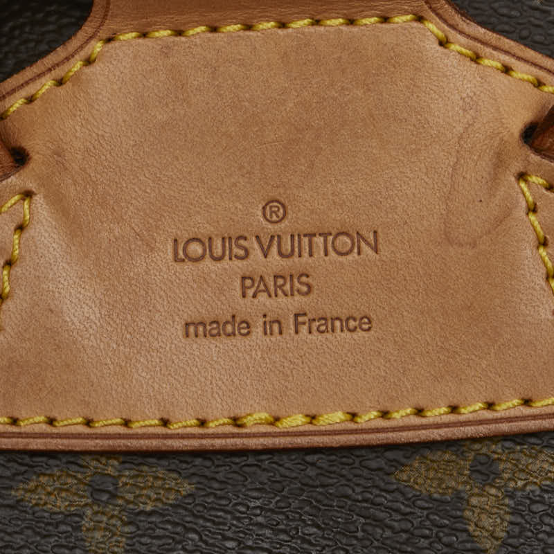 ルイ ヴィトン モノグラム モンスリMM リュック バックパック M51136 ブラウン PVC レザー レディース LOUIS VUITTON 【中古】