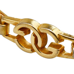 グッチ インターロッキングG ブレスレット ベージュ ゴールド パイソン メッキ レディース GUCCI 【中古】