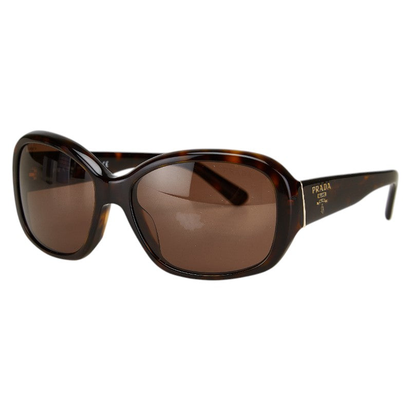 プラダ サングラス 2AU8C1 マーブル ブラウン プラスチック レディース PRADA 【中古】