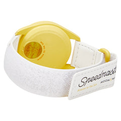 オメガ × スウォッチ SWATCH ミッション トゥ ザ サン 腕時計 S033J100 クオーツ ゴールド文字盤 ナイロン バイオセラミック メンズ OMEGA 【中古】