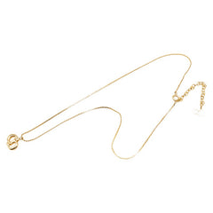 ディオール CDロゴ ネックレス ゴールド メッキ レディース Dior 【中古】