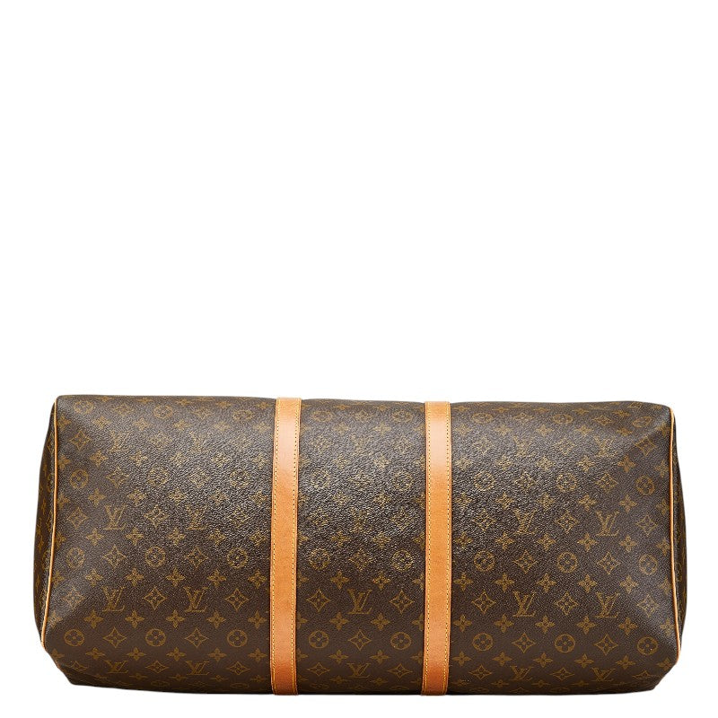 ルイ ヴィトン モノグラム キーポル バンドリエール 60 ボストンバッグ M41412 ブラウン PVC レザー レディース LOUIS VUITTON 【中古】