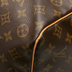 ルイ ヴィトン モノグラム キーポル バンドリエール 60 ボストンバッグ M41412 ブラウン PVC レザー レディース LOUIS VUITTON 【中古】
