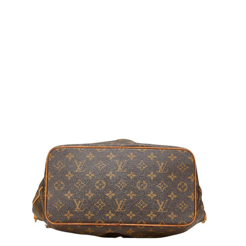 ルイ ヴィトン モノグラム　 パレルモPM ハンドバッグ トートバッグ M40145 ブラウン PVC レザー レディース LOUIS VUITTON 【中古】