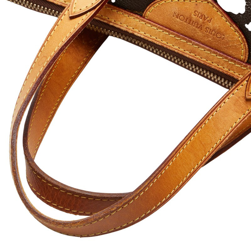 ルイ ヴィトン モノグラム　 パレルモPM ハンドバッグ トートバッグ M40145 ブラウン PVC レザー レディース LOUIS VUITTON 【中古】