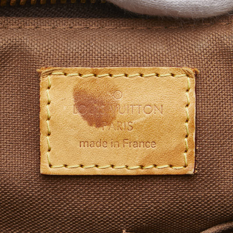 ルイ ヴィトン モノグラム　 パレルモPM ハンドバッグ トートバッグ M40145 ブラウン PVC レザー レディース LOUIS VUITTON 【中古】