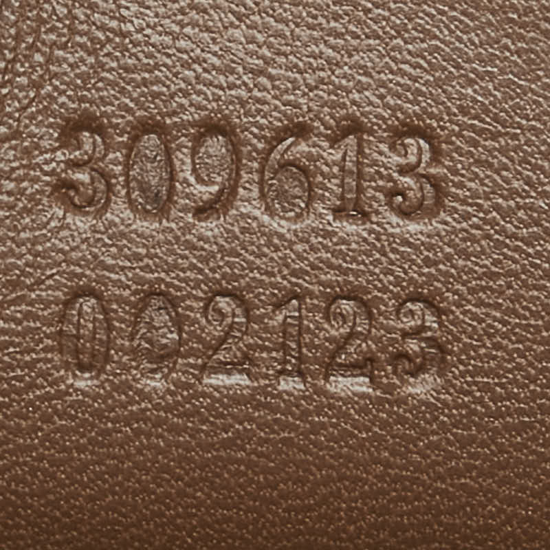 グッチ GGスプリーム トートバッグ 309613 ベージュ ブラウン レザー レディース GUCCI 【中古】