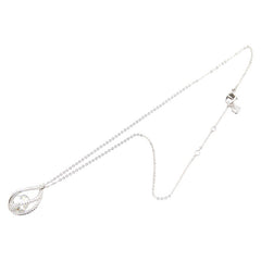 スワロフスキー Megan ペンダント ラインストーン ネックレス シルバー メタル レディース SWAROVSKI 【中古】