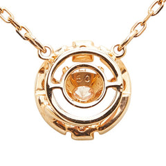 スワロフスキー スパークリング ダンス ラインストーン ネックレス ローズゴールド メッキ レディース SWAROVSKI 【中古】