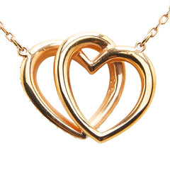 スワロフスキー Dear Medium ディア ミディアム 2連ハート ネックレス 5194826 ローズゴールド メッキ レディース SWAROVSKI 【中古】