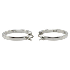 スワロフスキー ラインストーン ピアス シルバー メタル レディース SWAROVSKI 【中古】