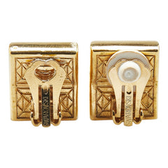 スワロフスキー イヤリング ゴールド パープル メッキ レディース SWAROVSKI 【中古】