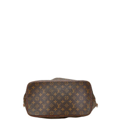 ルイ ヴィトン モノグラム パレルモGM トートバッグ ショルダーバッグ M40146 ブラウン PVC レザー レディース LOUIS VUITTON 【中古】
