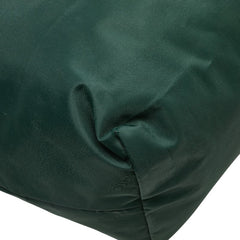 ロンシャン ル プリアージュL トートバッグ ショルダーバッグ グリーン ブラウン ナイロン レザー レディース Longchamp 【中古】