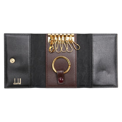 ダンヒル キーケース 6連 ブラック レザー メンズ Dunhill 【中古】