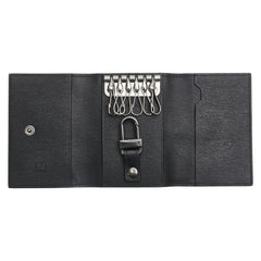 ダンヒル キーケース 6連 ブラック レザー メンズ Dunhill 【中古】