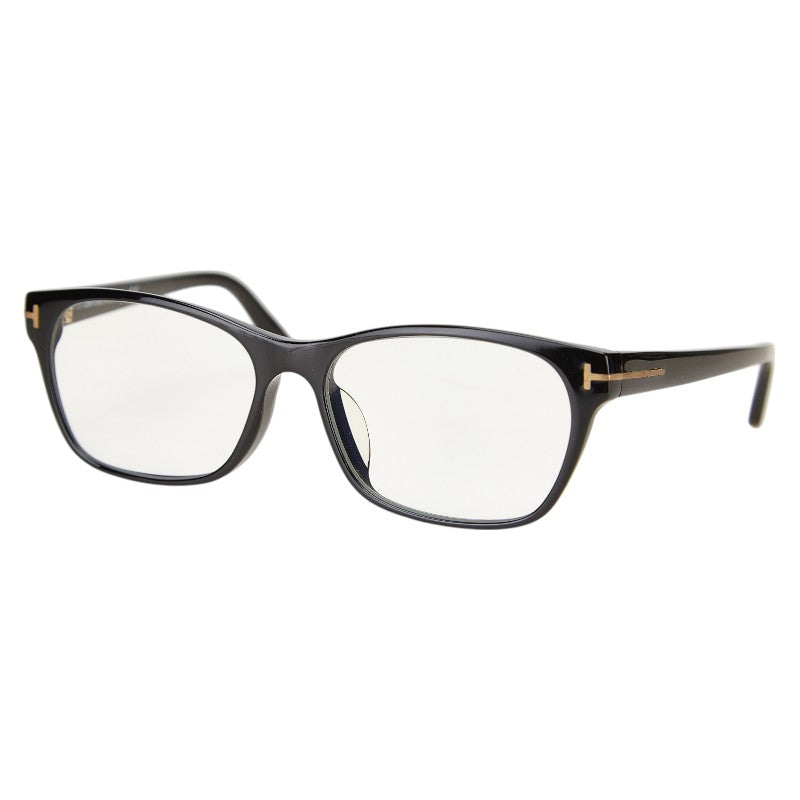 トムフォード メガネ 伊達メガネ アジアンフィット TF5405-F 001 ブラック プラスチック メンズ TOM FORD 【中古】