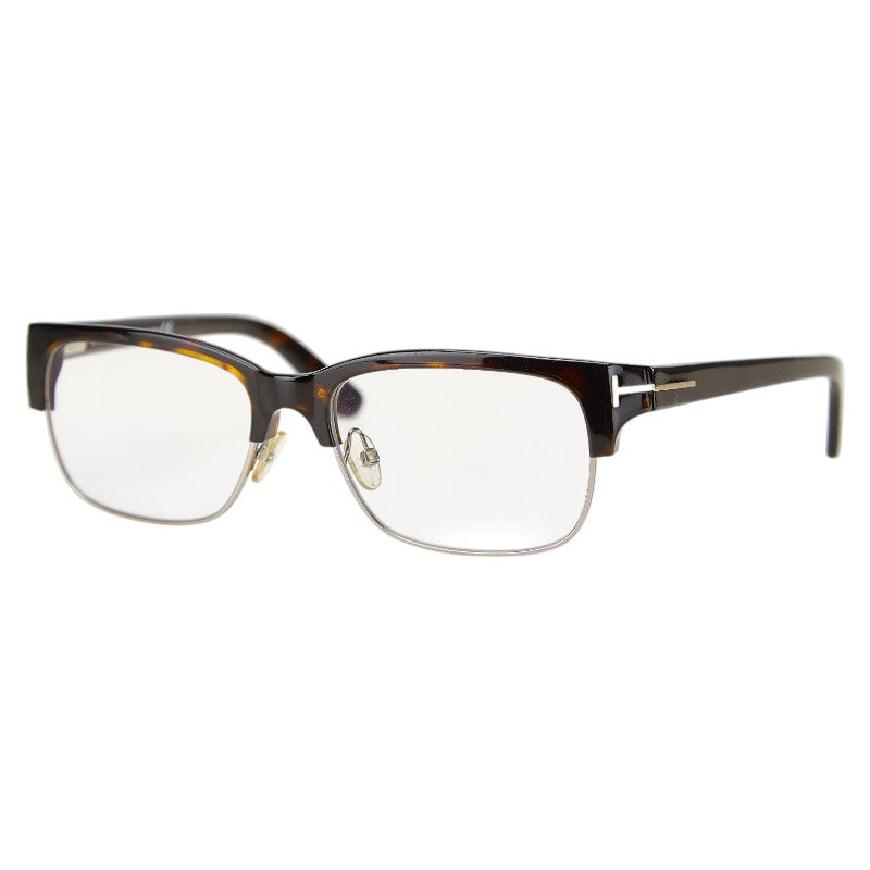 トムフォード メガネ 伊達メガネ TF5307 053 ブラウン プラスチック メンズ TOM FORD 【中古】
